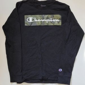 Champion long sleeve tea men's small